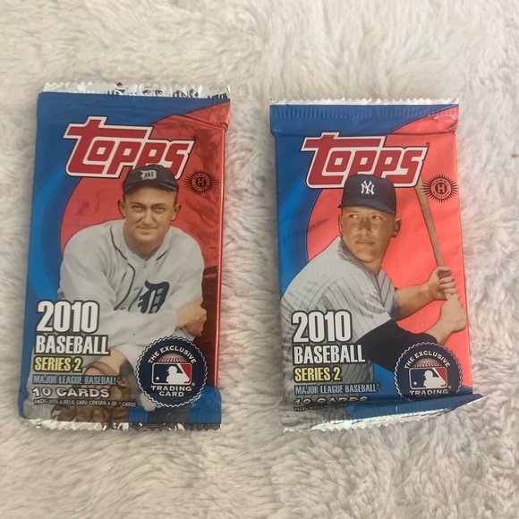 2010 Topps BB Series-2 HOBBY 2 Packs/ 10cd (Rookie RC SP Variations Auto Relic)? - Picture 1 of 1